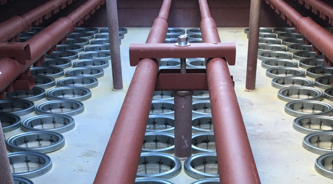 High Ratio Baghouse Clean Air Plenum