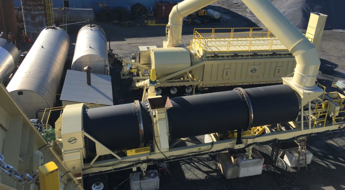 CFM Series Counterflow Dryer / Drum Mixer 2
