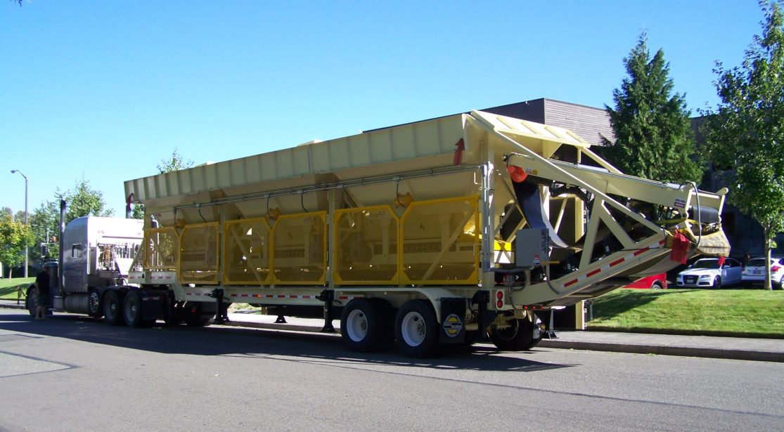 3 bin cold feed system
