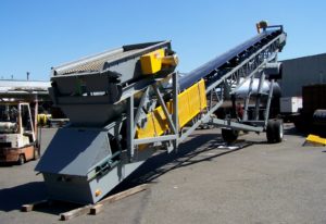 Hydraulic Portable Scale Conveyor